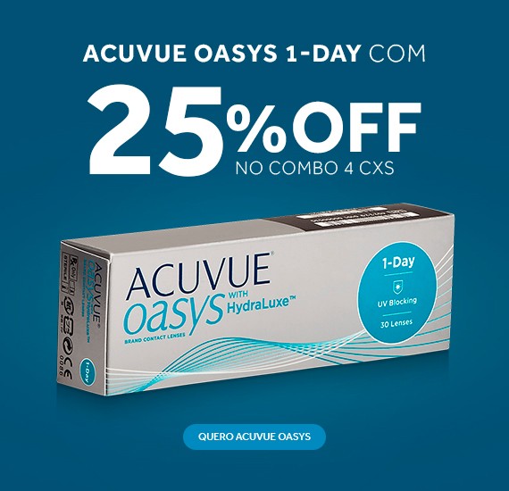 Lentes de contato Acuvue Oasys